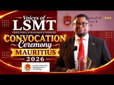 LSMT Convocation Mauritius - August 2026 — Part 6