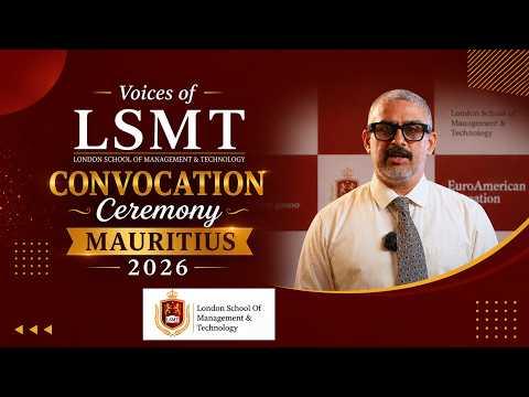 LSMT Convocation Mauritius - August 2026 — Part 11